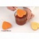 Heart popsicles mould