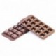 Moule silicone pour chocolat cube 26 x 26 x 18 mm