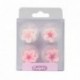 Culpitt Sugar Decorations Flowers Pink pk/12