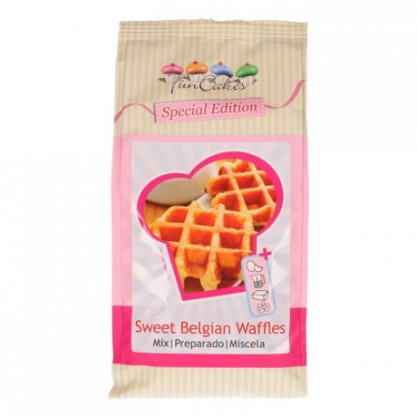 Préparation pour gaufre Belge FunCakes 1 kg