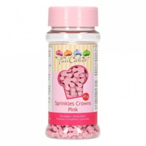 FunCakes Crowns Pink 45g