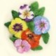 Katy Sue Mould Pansies