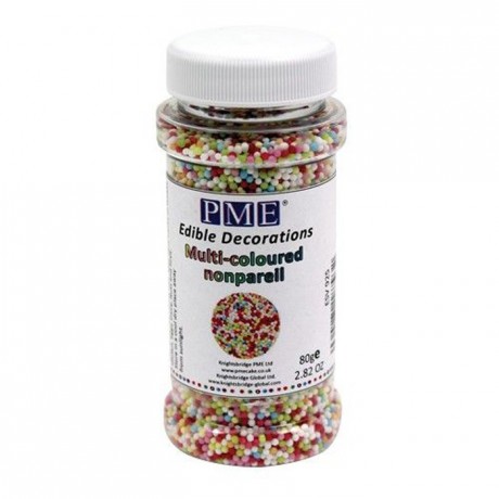 PME Nonpareils Multi-Coloured 80g