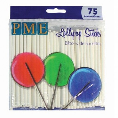 PME Lollipop Sticks Pk/75