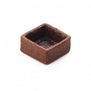 Square pie crust cocoa La Rose Noire 33 x 33 mm (216 pcs)