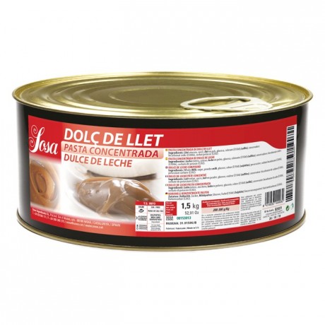 Pâte concentrée de dulce de leche Sosa 1,5 kg