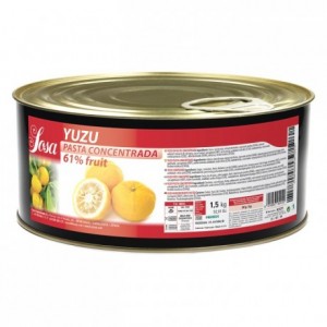 Yuzu concentrated dough Sosa 1,5 kg