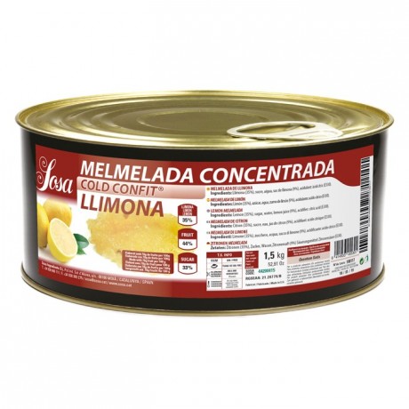 Confiture concentrée de citron Sosa 1,5 kg