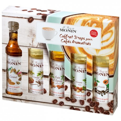 Coffret sirops café Monin 5 x 5 cL