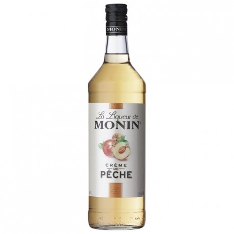 Crème de pêche 16 % Monin 1 L