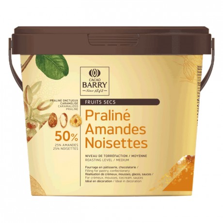 Praliné Favorites almonds & hazelnuts 50% 1 kg