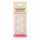 FunCakes Sugar Paste Decorations Ice Crystal White Set/6