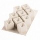 Mosaico silicone mould 50 x 50 x 50 mm