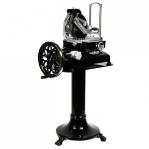 Manual flywheel slicer black Ø 300 mm