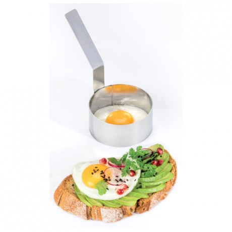 Egg ring stainless steel Ø 85 mm