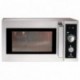 Four micro-ondes inox 25 L 1000 W