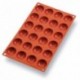 Moule silicone Gastroflex 24 petits fours ronds Ø 37 mm