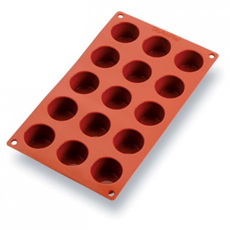 Moule silicone Gastroflex 15 mini muffins Ø 45 mm