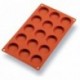 Silicone mould Gastroflex 15 mini tartlets Ø 45 mm