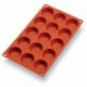 Moule silicone Gastroflex 15 tartelettes Ø 50 mm