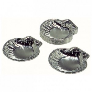 Coquille St Jacques aluminium CO 10 P (lot de 1000)