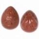 Chocolate mould polycarbonate 6 half eggs rabbit