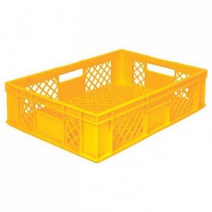 Bakery basket 80 L yellow