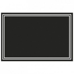 Labels PVC black (10 pcs)