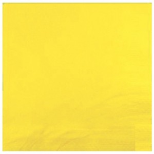 Serviette ouate citron 2 plis 40 x 40 cm (lot de 2400)