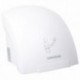 Wall mounted hand dryer ABS white