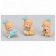 Blue toy baby (6 pcs)