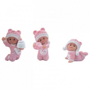 Pink pajama baby (12 pcs)