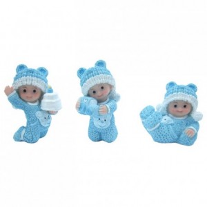 Blue pajama baby (12 pcs)