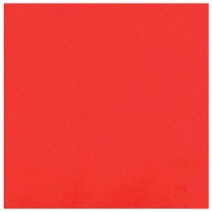 Serviette Airlaid rouge 40 x 40 cm (lot de 600)