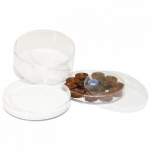 Round box PVC Ø 140 x 65 mm (5 pcs)