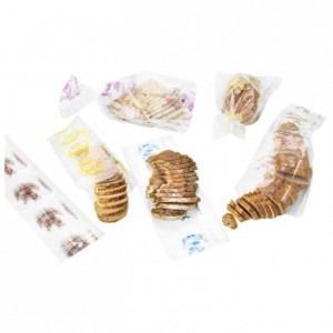 Sliced bread bag blue 450 x 160 mm (200 pcs)