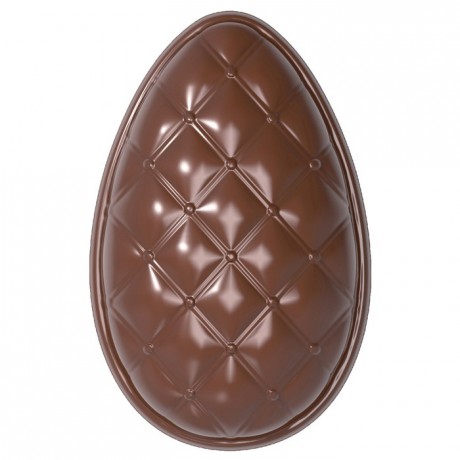 Moule demi-œuf Chesterfield en polycarbonate pour chocolat