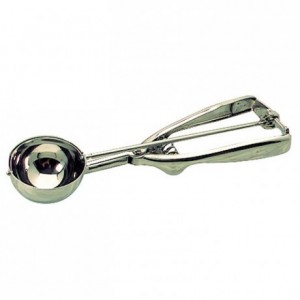 Oval ice cream scoop with clip 62 x 48 mm