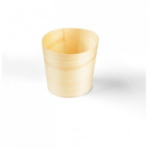 Cup compostable wood 15 cL (1000 pcs)