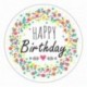 Décor azyme pastille « Happy Birthday » (lot de 24)