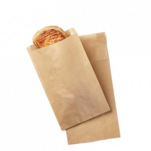 Sac à viennoiserie kraft n°1 (lot de 1000)