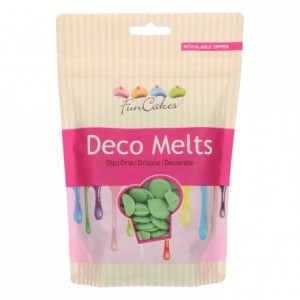 FunCakes Deco Melts Green 250g