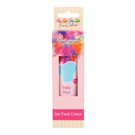 Colorant alimentaire en gel FunCakes Baby Blue 30 g