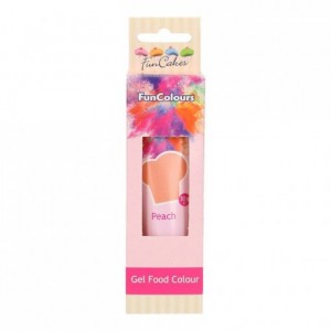 Colorant alimentaire en gel FunCakes Peach 30 g