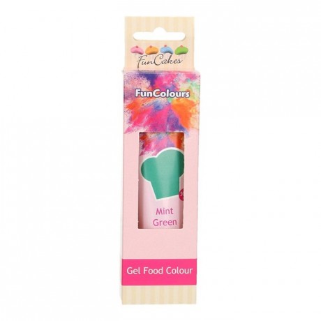 Colorant alimentaire en gel FunCakes Mint Green 30 g