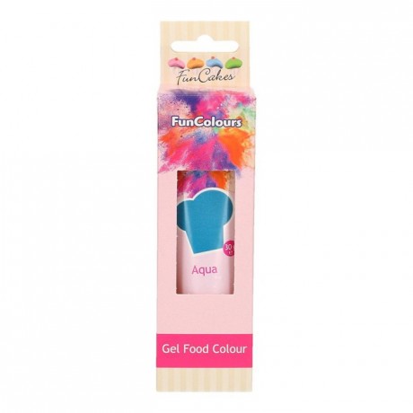 Colorant alimentaire en gel FunCakes Aqua 30 g