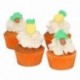 FunCakes Sugar Decorations Pineapple & Palm Trees Set/8