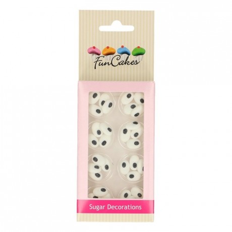 Décors en sucre FunCakes Yeux ovales 32 pièces