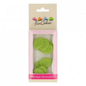 FunCakes Marzipan Decorations Leaves Set/12