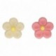 FunCakes Marzipan Decorations Daisies White/Pink Set/12